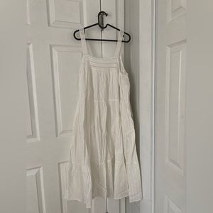 Women's Sleeveless Midi Crochet White Trim Dress - Universal Thread size XXL NWT